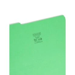 Smead CutLess® File Folder, 3 Tab, Legal Size, Green, 100/Box (17143) -Esseltela Shop 0E65BC53 097E 4008 955746E949C30453 s7