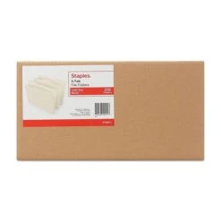 Staples File Folder, 1/3 Cut Tab, Letter Size, Manila, 250/Box (221689/TR56673) -Esseltela Shop 104BD83C DA2E 4334 A62EE286E81B40D5 s7