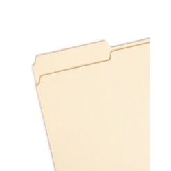 Smead 100% Recycled File Folders, 1/3-Cut Tab, Legal Size, Manila, 100/Box (15339)