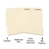 Quill Brand® Heavy-Duty Reinforced Assorted Tabs 1-Fastener Folders, Letter, Manila, 50/Box (737511) -Esseltela Shop 16F1D70F 5CE7 4A4D AA77A09CF9AB6750 s7