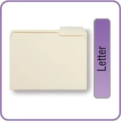 Quill Brand® File Folders, 1/3-Cut Assorted, Letter Size, Manila, 500/Carton (740137CT) -Esseltela Shop 173755 s7