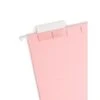 Smead Hanging File Folders, Letter Size, Pink, 25/Box (64066)
