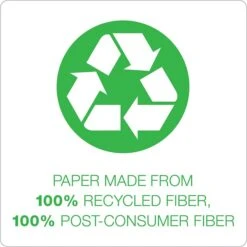 Esselte Oxford Earthwise 2-Pocket Portfolio Folders, Blue, 25/Box (OXF 78502)