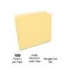 Quill Brand® File Folders, Straight-Cut, Letter Size, Yellow, 100/Box (7409YW) -Esseltela Shop 3057DB84 0743 4D72 AEDA8624174C51BF s7