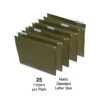 Staples Reinforced Box Bottom Hanging File Folder, 2" Expansion, 5-Tab, Letter Size, Standard Green, 25/Box (TR20027) -Esseltela Shop 470663B9 D296 4649 A1C519B850F09063 s7