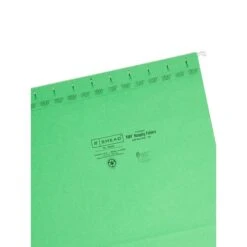 Smead Heavy Duty TUFF Recycled Hanging File Folder, 3-Tab Tab, Letter Size, Green, 18/Box (64042) -Esseltela Shop 497D877E 79FA 46C8 9AF09158B823353F s7