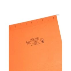 Smead Adjustable Tab Recycled Hanging File Folder, 5-Tab, Letter Size, Orange, 25/Box (64065) -Esseltela Shop 4DCD0663 D5DF 47A4 9615B1A12A0D3508 s7