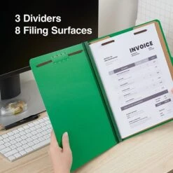 Quill Brand® 2/5-Cut Tab Pressboard Classification File Folders, 3-Partitions, 8-Fasteners, Letter, Green, 15/Box (7-44034) 9 Quill Brand® 2/5-Cut Tab Pressboard Classification File Folders, 3-Partitions, 8-Fasteners, Letter, Green, 15/Box (7-44034) -Esseltela Shop 4EE6981B 5D30 4FE0 9314850249B986BF s7