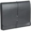 Quill Brand® Poly Expanding Wallet, Flap And Cord Closure, Letter Size, Black (11412-QL) -Esseltela Shop 55000 s7