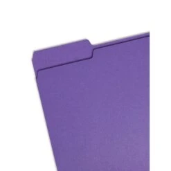 Smead File Folders, 1/3-Cut Tab, Letter Size, Assorted Colors, 100/Box (11948)