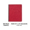 Quill Brand® Prong-Style Pressboard Covers, 8-1/2" X 11", Red (740404) -Esseltela Shop 5987348B 09AA 4A7F 994CCC5531023353 s7