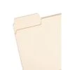 Smead SuperTab Heavy Duty File Folder, Oversized 1/3-Cut Tab, Letter Size, Manila, 50/Box (10401)