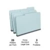 Staples File Folders, 1/3 Cut, Legal Size, Light Blue, 25/Box (TR621318) -Esseltela Shop 63686020 262D 4033 8DD14862CC963B4F s7