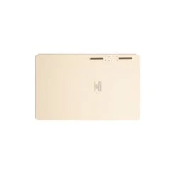 Smead Card Stock Classification Folders, Reinforced Straight-Cut Tab, Letter Size, Manila, 50/Box (14510)