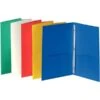 Quill Brand® 2-Pocket Folders With Fasteners, Assorted, 25/Box (7128AD) -Esseltela Shop 68671 s7