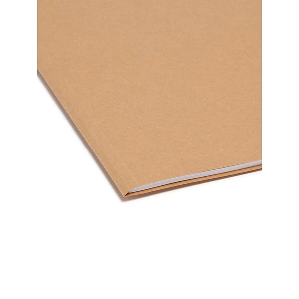 Smead File Folders, Reinforced 2/5-Cut Tab Right Of Center, Guide Height, Letter Size, Kraft, 100/Box (10776) 6 Smead File Folders, Reinforced 2/5-Cut Tab Right Of Center, Guide Height, Letter Size, Kraft, 100/Box (10776) - Image 4