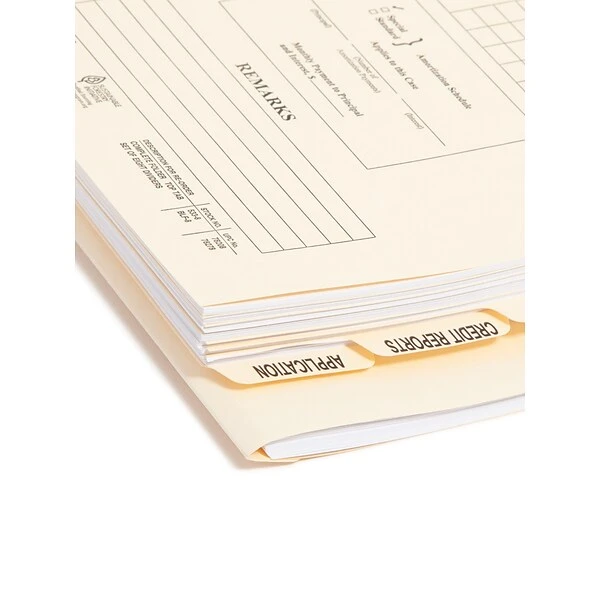 Smead Dividers For Mortgage File Folders, Manila, 8/Box (78278) 7 Smead Dividers For Mortgage File Folders, Manila, 8/Box (78278) - Image 5
