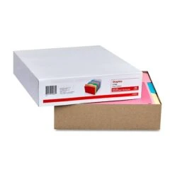 Staples File Folders, 1/3 Cut, Letter Size, Assorted Colors, 100/Box (TR508804) -Esseltela Shop 81AC5FBA 391F 4009 8697712B77DD5662 s7