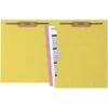 Medical Arts Press® Colored End-Tab Fastener Folders; Full-Pocket With 2 Fasteners, Yellow -Esseltela Shop 91715 s7