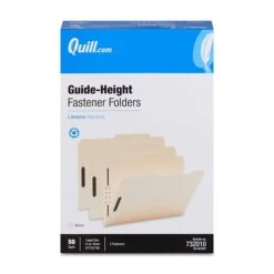 Quill Brand® 2-Fastener Legal Size Folders, Manila, 50/Box (732010) -Esseltela Shop 921C7B80 CFB9 4F82 9BAD91ABF0F63967 s7