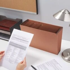 Staples® Heavy Duty Reinforced Accordion File, Monthly Index, 12-Pocket, Legal Size, Brown (595370) -Esseltela Shop 92F08AA5 615B 41D4 8F7EA0D5DE7DE0E0 s7