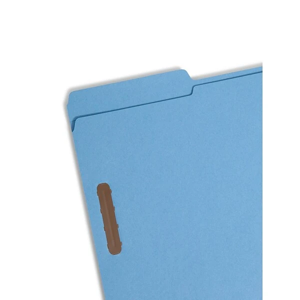 Smead Card Stock Classification Folders, Reinforced 1/3-Cut Tab, Legal Size, Blue, 50/Box (17040) 4 Smead Card Stock Classification Folders, Reinforced 1/3-Cut Tab, Legal Size, Blue, 50/Box (17040) - Image 2
