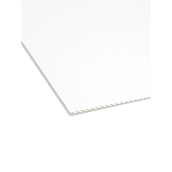 Smead File Folders, 1-Tab, Letter Size, White, 100/Box (12810) 5 Smead File Folders, 1-Tab, Letter Size, White, 100/Box (12810) - Image 3