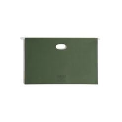 Smead Hanging File Folders, 3 1/2" Expansion, Legal Size, Standard Green, 10/Box (64320)