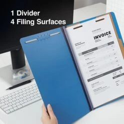 Quill Brand® 2/5-Cut Tab Pressboard Classification File Folders, 1-Partition, 4-Fasteners, Legal, Blue, 15/Box (747026) 9 Quill Brand® 2/5-Cut Tab Pressboard Classification File Folders, 1-Partition, 4-Fasteners, Legal, Blue, 15/Box (747026) -Esseltela Shop A592FF07 7C70 4340 9A2B3B54C9F42C93 s7