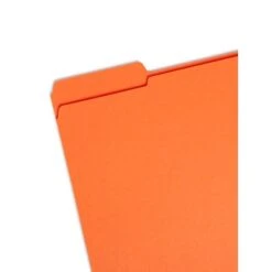 Smead Reinforced File Folder, 3 Tab, Letter Size, Assorted Colors, 100/Box (11993)