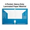 4-Pocket 3-Hole Punched Presentation Folder, Blue (56213-CC) -Esseltela Shop B0511157 5A1A 4569 B916D81FCD1B1B57 s7