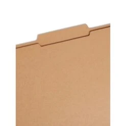 Smead File Folders, Reinforced 2/5-Cut Tab Right Of Center, Guide Height, Letter Size, Kraft, 100/Box (10776)