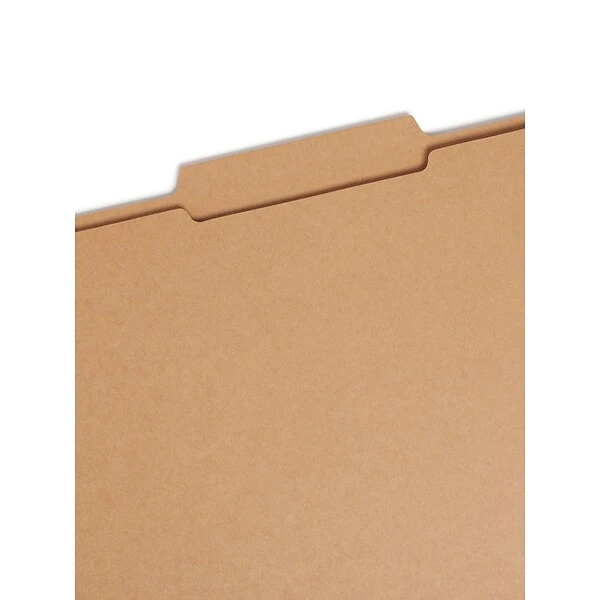 Smead File Folders, Reinforced 2/5-Cut Tab Right Of Center, Guide Height, Letter Size, Kraft, 100/Box (10776) 3 Smead File Folders, Reinforced 2/5-Cut Tab Right Of Center, Guide Height, Letter Size, Kraft, 100/Box (10776)
