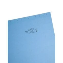 Smead Recycled Hanging File Folder, 5-Tab Tab, Legal Size, Blue, 25/Box (64160) -Esseltela Shop B887992F F7D5 40D7 89CE9D39D415FA97 s7