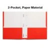 Staples 2 Pocket Pocket Folders With Fasteners, Orange, 25/Box (50775/27543-CC) -Esseltela Shop BA1A3E8A AE40 4710 AEC35441ACC34F43 s7