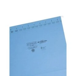 Smead TUFF Recycled Hanging File Folder, 3-Tab Tab, Letter Size, Blue, 18/Box (64041) -Esseltela Shop BB595F5D FE97 42B1 919203A660E04B1E s7
