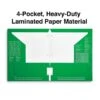 4-Pocket 3-Hole Punched Presentation Folder, Green (56212-CC) -Esseltela Shop C0965932 5A8F 401C A868057A1E16531D s7