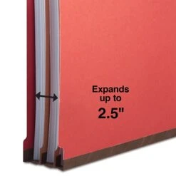 Quill Brand® End-Tab Partition Folders, 2 Partitions, 6 Fasteners, Chestnut Brown, Legal, 15/Box (749036) -Esseltela Shop D2BBE64C A72F 48AB 81F04CFB630A092A s7