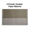 Quill Brand® 2-Pocket Folders, Gray, 25/Box (712530) -Esseltela Shop D334F1FB 2C4F 4B73 AA25777188D79E6E s7
