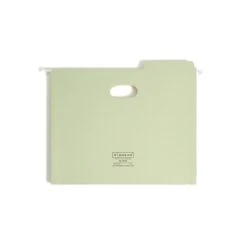 Smead FasTab TUFF Colored Hanging Pockets With Reinforced Tabs, 3-Tab, Letter Size, Moss, 9/Box (64224)