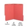 Quill Brand® 1/3-Cut Assorted 2-Fastener Folders, Legal, Red, 50/Box (7358RD) -Esseltela Shop E0A395A6 69D3 463F 90583382A3AE3780 s7