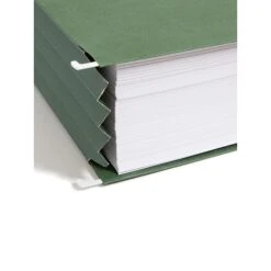 Smead 100% Recycled Hanging File Jacket, 3 1/2" Expansion, Letter Size, Standard Green, 10/Box (64226) -Esseltela Shop E22BE10D 8BD6 4CFF 94BD61E2FE73B0EE s7