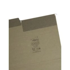 Smead FasTab Recycled Hanging File Folder, 1/3 Cut, Letter Size, Standard Green, 20/Box (64037) -Esseltela Shop E2582C3B 0432 4DBE 82838BB93874288F s7