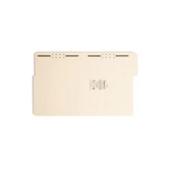 Smead SuperTab Classification Folders, Oversized Reinforced 1/3-Cut Tab, Letter Size, Manila, 50/Box (14535)