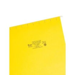 Smead Adjustable Tab Recycled Hanging File Folder, 5-Tab, Letter Size, Yellow, 25/Box (64069) -Esseltela Shop E94C1F72 15C5 488D 9C170CFE2DB66608 s7