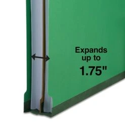 Quill Brand® End-Tab Partition Folders, 1 Partition, 4 Fasteners, Emerald Green, Letter, 15/Box (751034) -Esseltela Shop EAADC575 AEC7 43A5 9DF424FDA24D71A5 s7
