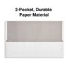 Quill Brand® 2-Pocket Folders, White, 25/Box (712510) 2 Quill Brand® 2-Pocket Folders, White, 25/Box (712510) -Esseltela Shop EBD3A1E2 9600 46DB 89E667D6F1DA547C s7