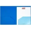 JAM Paper® Heavy Duty Plastic Multi-Pocket Folders, 10 Pocket Organizer, Blue, 2/Pack (389MP10BUJ)