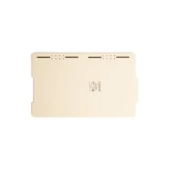 Smead Card Stock Classification Folders, Reinforced 2/5-Cut Tab, Letter Size, Manila, 50/Box (14580)