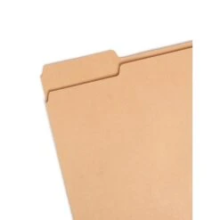 Smead File Folder, 3 Tab, Letter Size, Assorted Colors, 100/Box (11953)